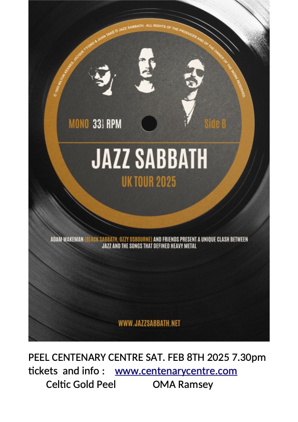 Jazz Sabbath @ Centenary Centre